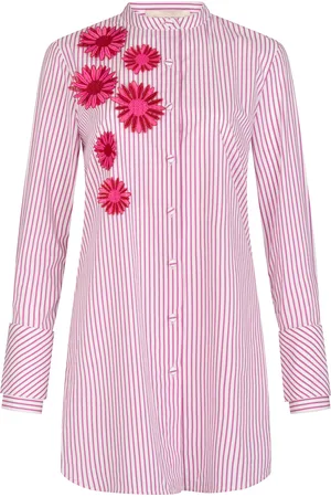 Silvia Tcherassi Silvina Embellished Cotton Top, , S
