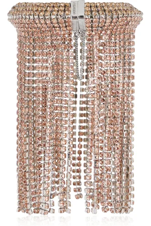Paco rabanne Crystal-Embellished Fringe Cuff Bracelet, , OS, , Gifts For Her
