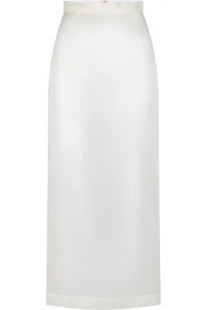 Heirlome Irene Silk Midi Skirt, , US 2