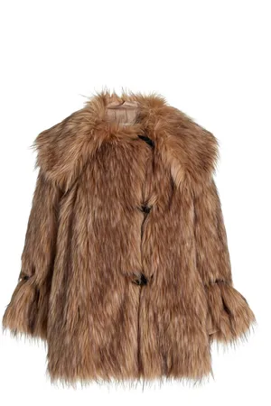 By Malene Birger Exclusive Yvette Short Faux Fur Coat, , S