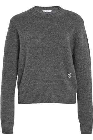 Sporty & Rich Cashmere-Wool Sweater, , XS