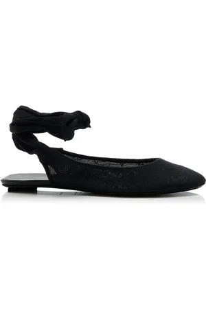 The Attico Cloe Lace Ballet Flats, , IT 36