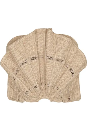 Andres Otalora De Besos Raffia Crop Top, , US 6