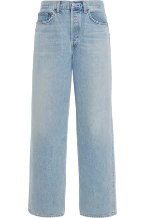 AGOLDE Henson Rigid Low-Rise Wide-Leg Jeans, , 23