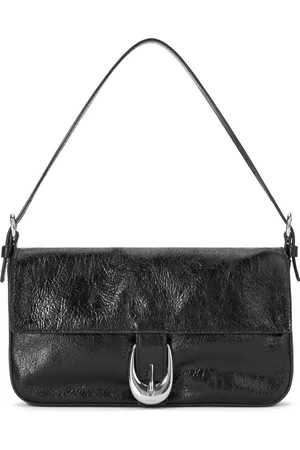 Staud Harlow Leather Shoulder Bag, , OS