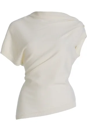 Rohe Deconstructed Merino Wool-Cashmere Top, , FR 36