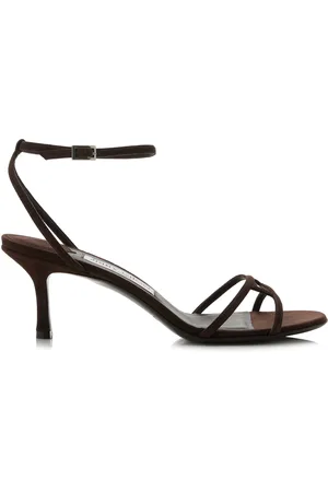 Jimmy Choo 1998 Leo Suede Sandals, , IT 39.5