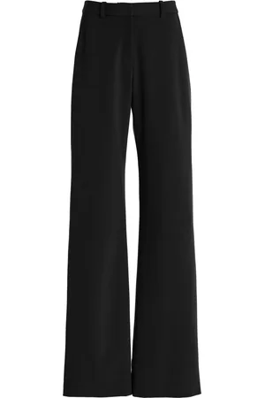BRANDON MAXWELL The Anderson Wool-Blend Straight-Leg Pants, , US 4