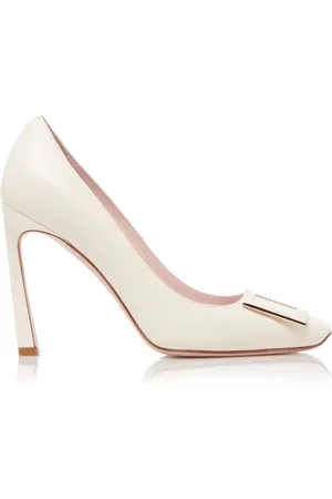 Roger Vivier Belle Vivier Trompette Leather Pumps, , IT 36.5