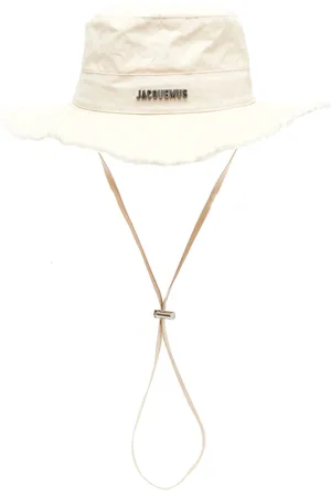 Jacquemus Le Bob Artichaut Cotton Bucket Hat, , EU 56