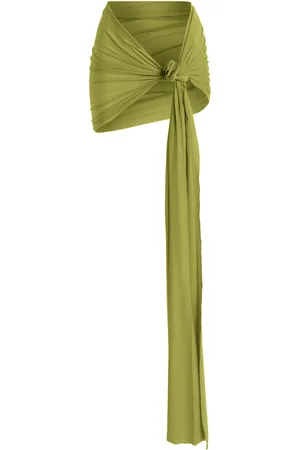 Maygel Coronel Pestagua Mini Wrap Skirt, , OS