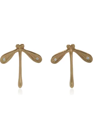 Annette Ferdinandsen 14K Yellow Diamond Earrings, , OS, , Gifts For Her