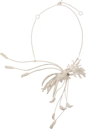 DRIES VAN NOTEN Sculptural -Tone Aluminum Necklace, , OS, , Gifts For Her
