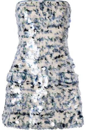 Paris Georgia Mermaid Sequined Mini Dress, , L