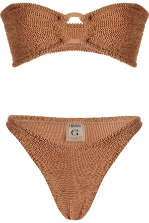 Hunza G Gloria Seersucker Bikini, , OS