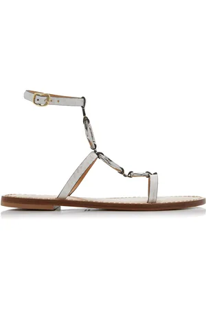 AMANU Exclusive Riviera The Bazaruto Leather Sandals, , US 6