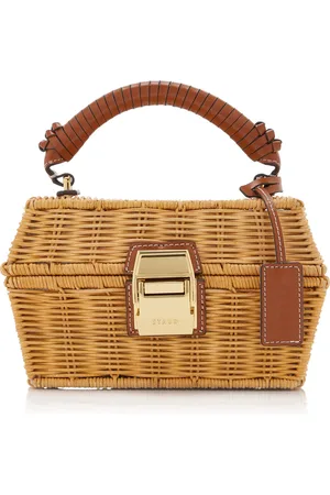 Staud Wicker Tackle Box Bag, , OS