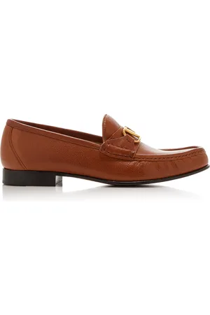 VALENTINO GARAVANI VLogo Leather Loafers, , IT 36