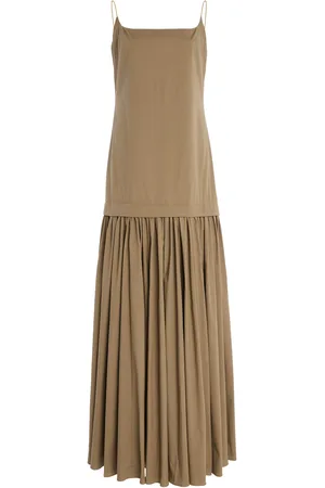 Staud Ari Stretch-Cotton Maxi Dress, , XS