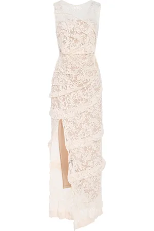 GEORGIA HARDINGE Exclusive The Spiral Lace Maxi Dress, , UK 12