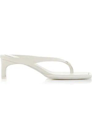 St Agni Leather Flip Flop Sandals, , IT 38