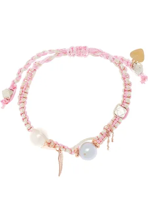 Joie DiGiovanni Angel Barbie Knotted Silk -Stone Bracelet, , OS, , Gifts For Her