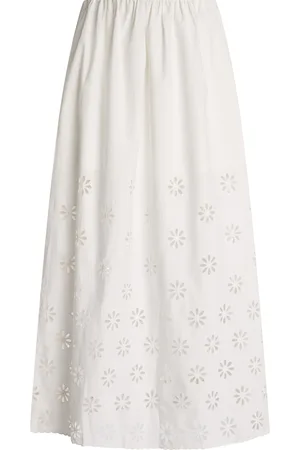 POSSE Exclusive Riviera Cecilia Cotton Maxi Skirt, , XXS