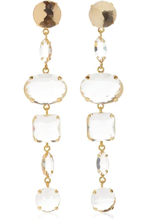 Cult Gaia Noa Gold-Tone Crystal Earrings, , OS, , Gifts For Her