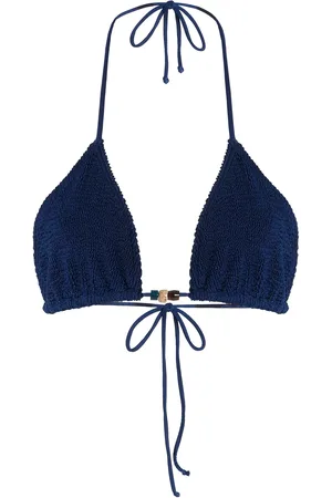 Bond Eye Ingrid Beaded Triangle Bikini Top, , OS