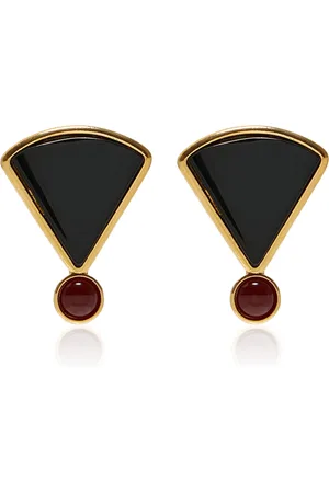 BEN-AMUN Exclusive Stone 24K Gold-Plated Earrings, , OS, , Gifts For Her