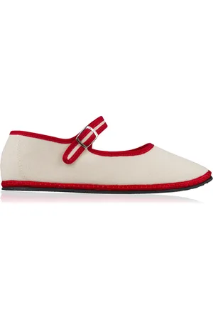 VIBI VENEZIA Cotton Mary Jane Flats, , IT 36