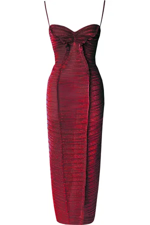 GEORGIA HARDINGE Excusive The Element Ruched Midi Dress, , UK 8