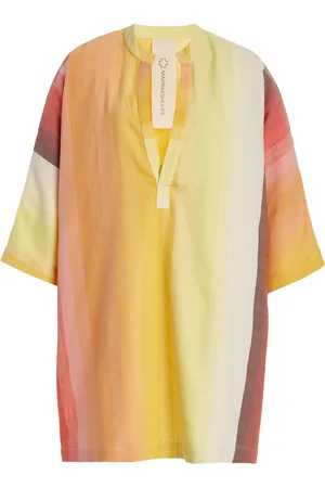 Marrakshi Life The Short Cotton Tunic, , L