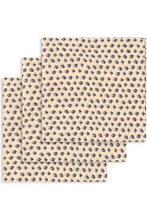 Konges Sløjd Set-Of-Three Organic Cotton Muslin Cloths