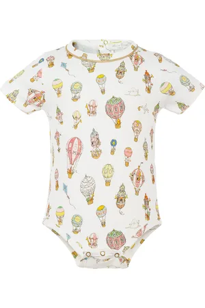 Atelier Choux Balloons Organic-Cotton Onesie