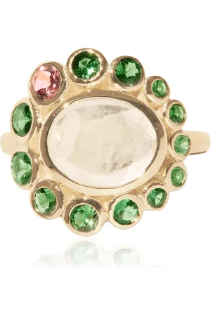 Pascale Monvoisin 9Kt Yellow Gold Jasmine Ring Tsavorite, , US 6.75, , Gifts For Her