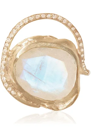 Pascale Monvoisin 9Kt Yellow Gold Gaia Ring Moostone, , US 7, , Gifts For Her