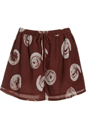 Zulu & Zephyr Textured Cotton-Blend Shorts, , US 8