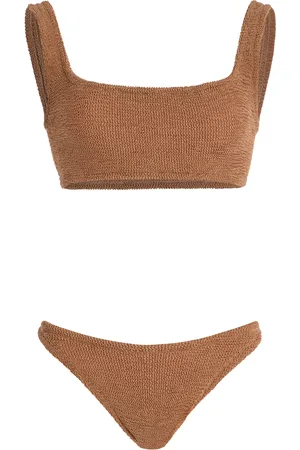 Hunza G Xandra Seersucker Bikini Set, , OS
