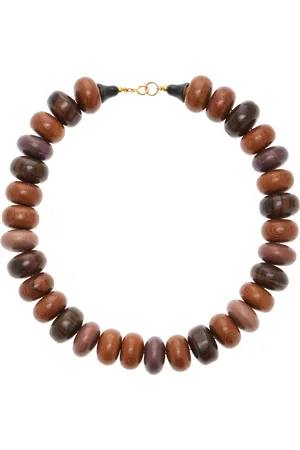 BEN-AMUN Exclusive Beaded Wood Necklace, , OS, , Gifts For Her