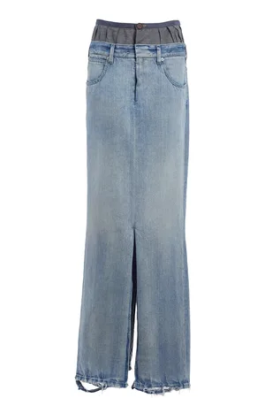 Maison Margiela Cotton Maxi Skirt, , IT 38