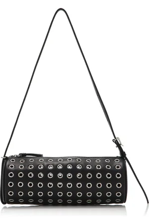 Proenza Schouler Silo Eyelet-Embellished Leather Shoulder Bag, , OS