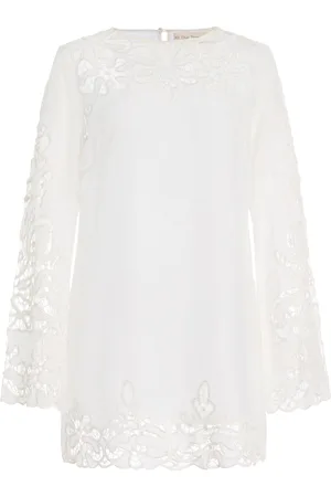 All That Remains Lucia Silk-Cotton Dress, , AU 6