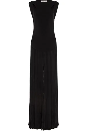 CHRISTOPHER ESBER Pleated Knit Maxi Dress, , XXS