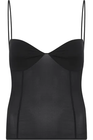 St Agni Stretch-Silk Camisole Top, , XS
