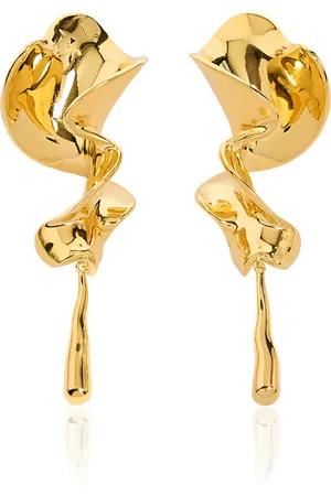 Khaite Tidal 18K -Plated Earrings , , OS, , Gifts For Her