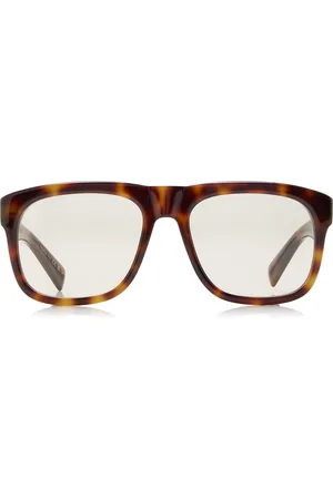 Saint Laurent Aviator-Frame Acetate Sunglasses, , OS