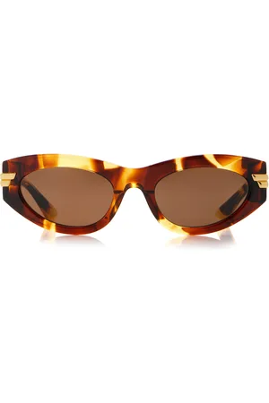 Bottega Veneta Cat-Eye Acetate Sunglasses, , OS