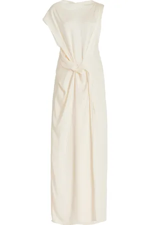Bondi Born Ardea Draped Seeksucker Maxi Dress, , XS