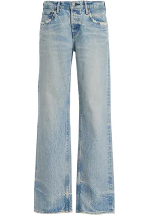 Moussy Wildwood Rigid Low-Rise Straight-Leg Jeans, , 25